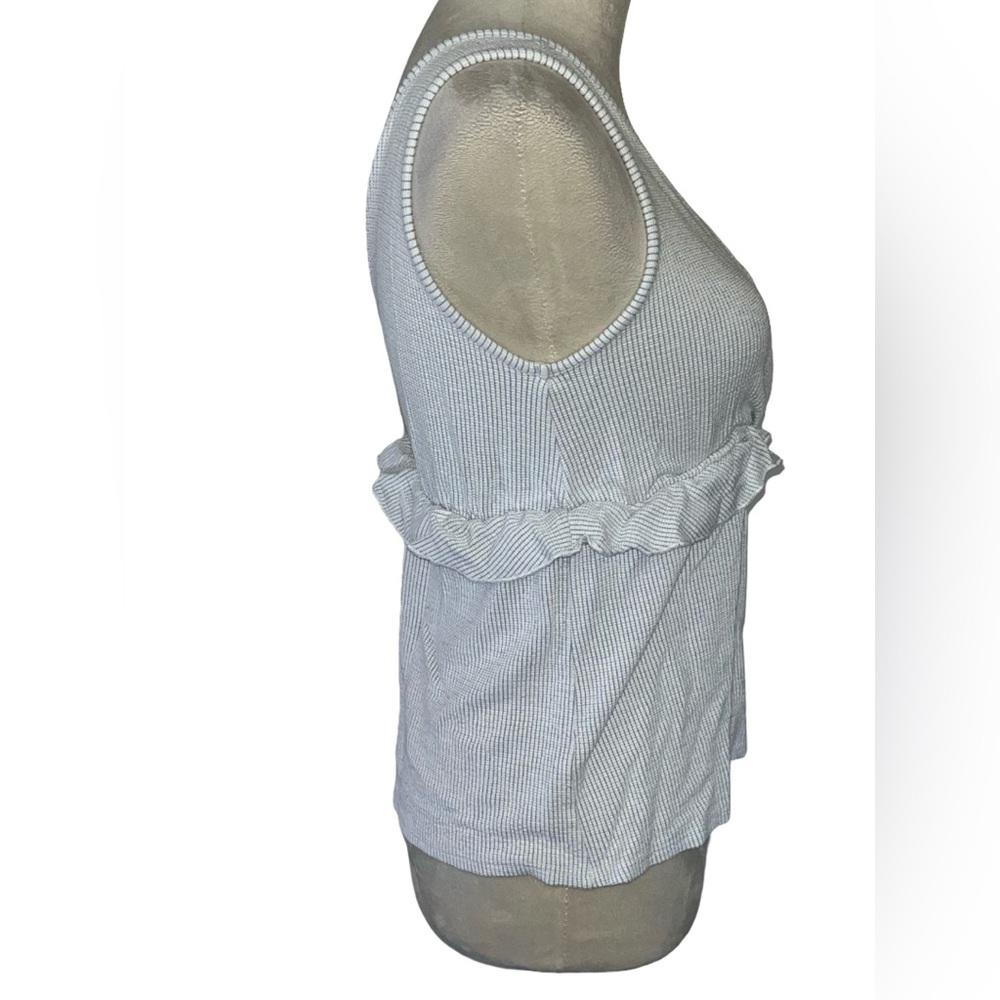Caution To The Wind Stripped Blouse Sleeveless Top S - Picture 5 of 6